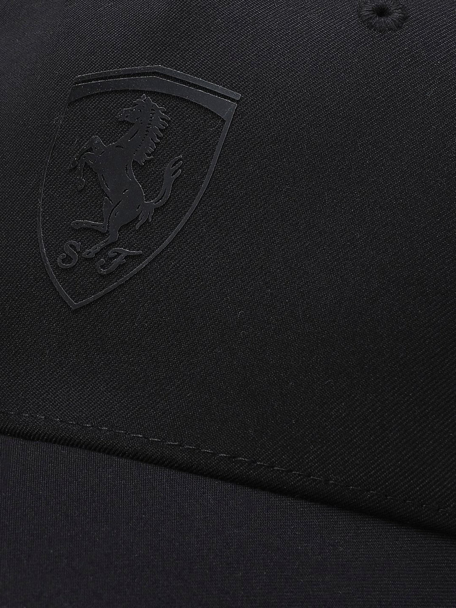 Peter England Black & Green Color Block Baseball Cap