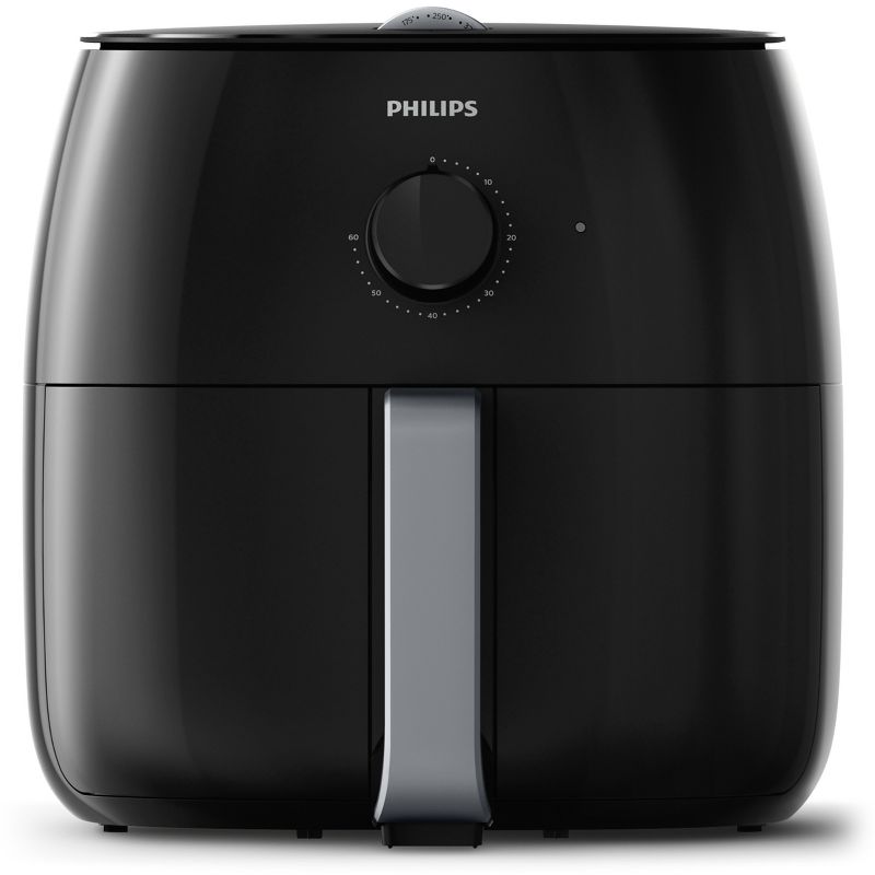 Philips Twin TurboStar Analog 4qt Airfryer XXL Black - HD9630/96