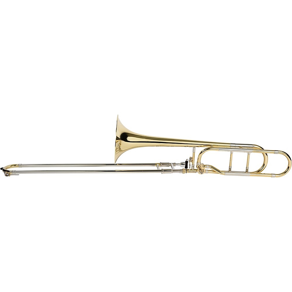 Allora ATB-450 Vienna Series Intermediate F-Attachment Trombone Lacquer Yellow Brass Bell