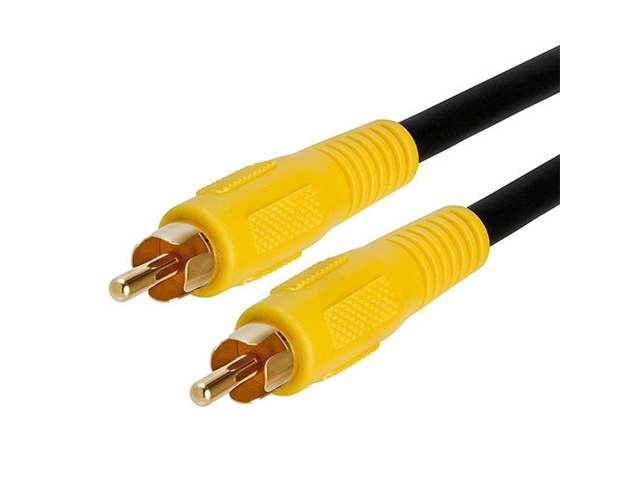 Video CableComposite Cord 30 ft RCA to RCA MMx3AV Cable for TVDVDVCD etd