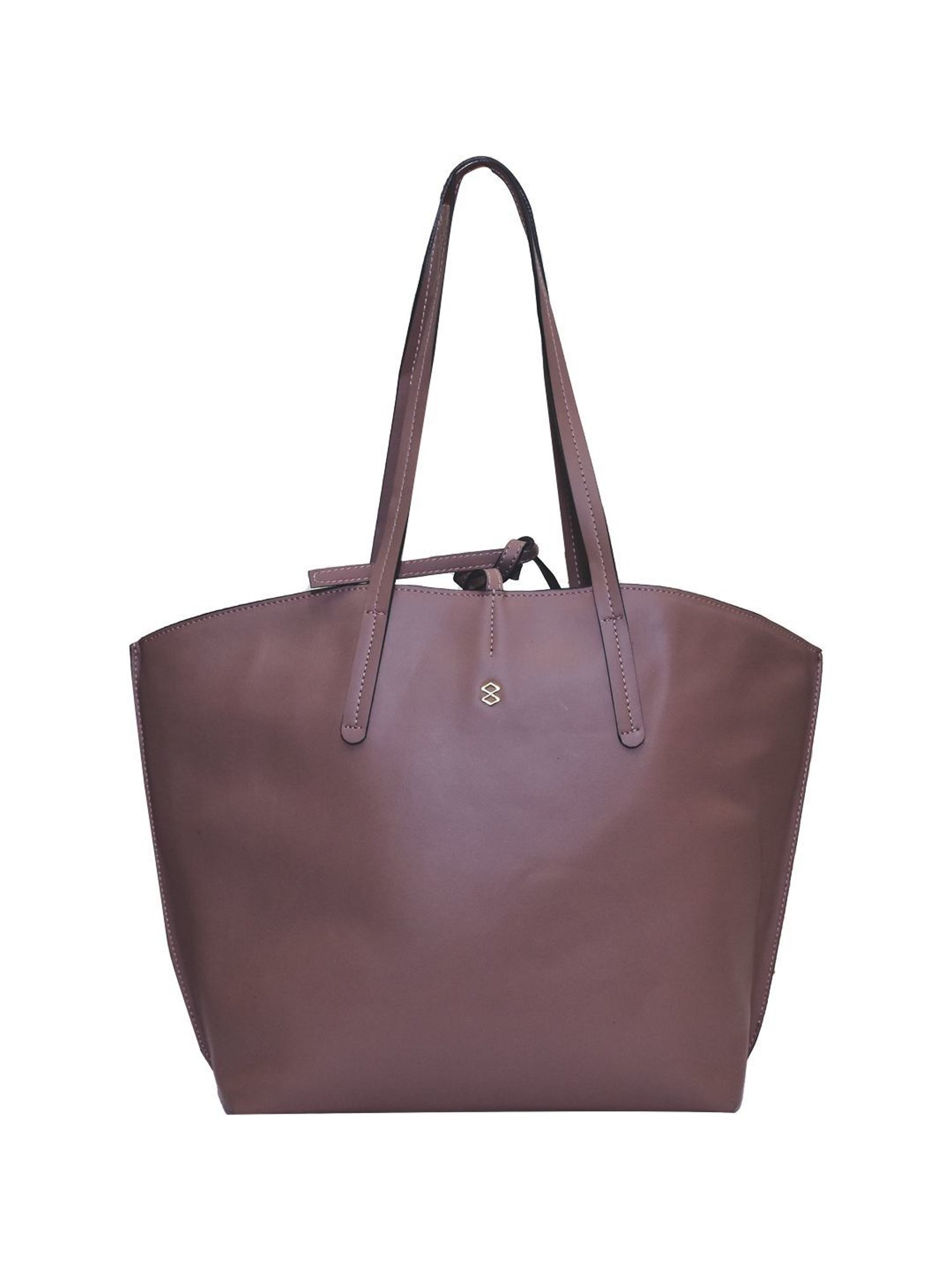 Horra Brown Large Tote Bag