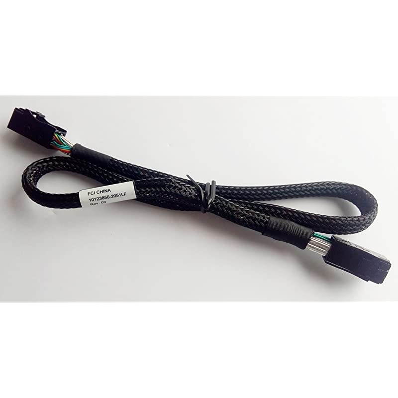 Mini SAS SFF-8643 to Mini SAS SFF-8643 Mini SAS Cable, 1.8 FT / 56 cm