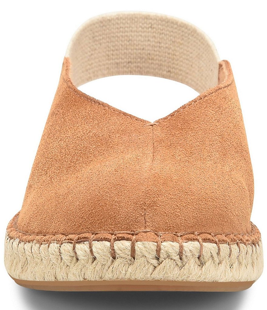 Born Shilo Suede Slingback Espadrilles