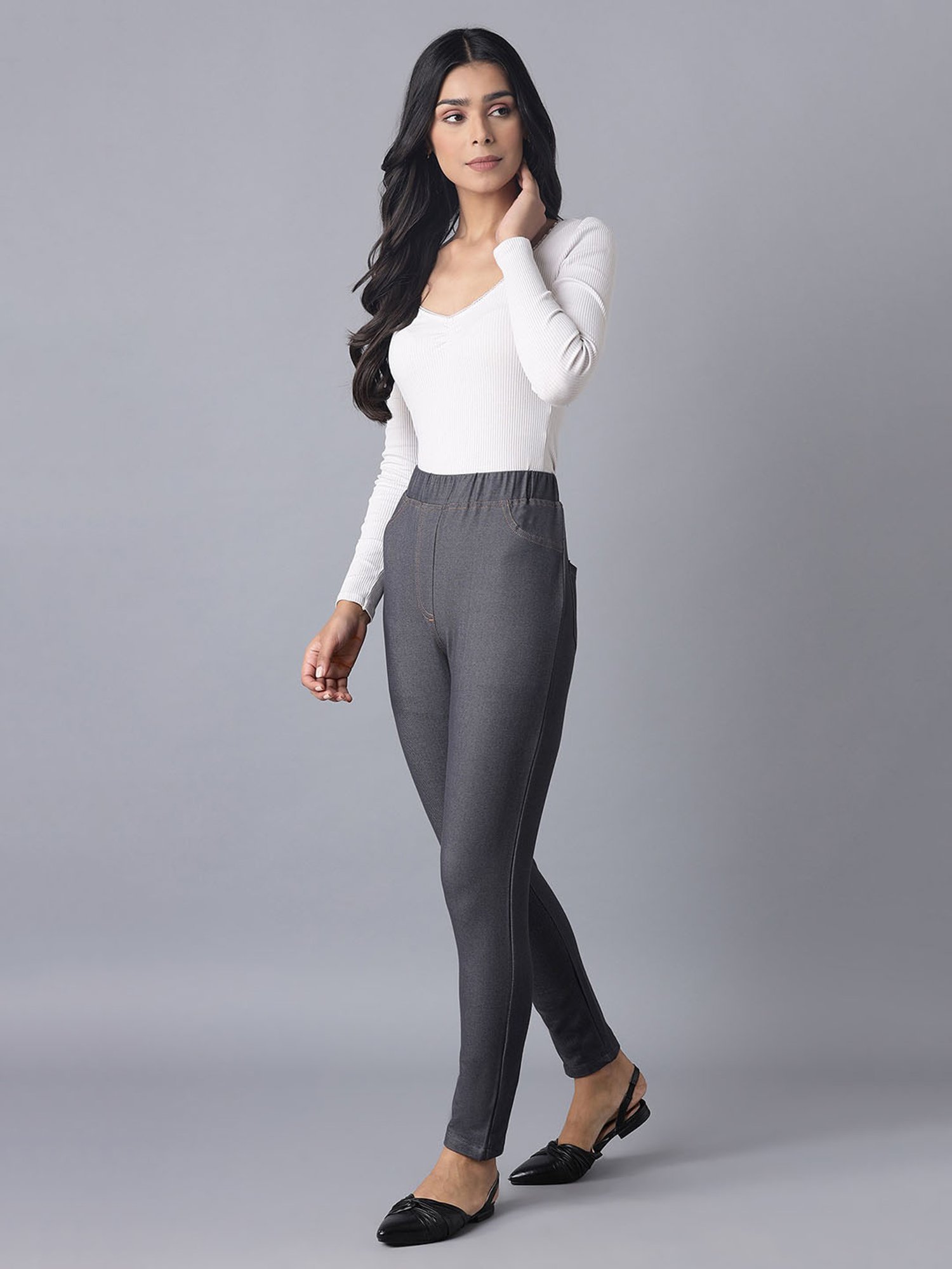 Elleven Grey Jeggings