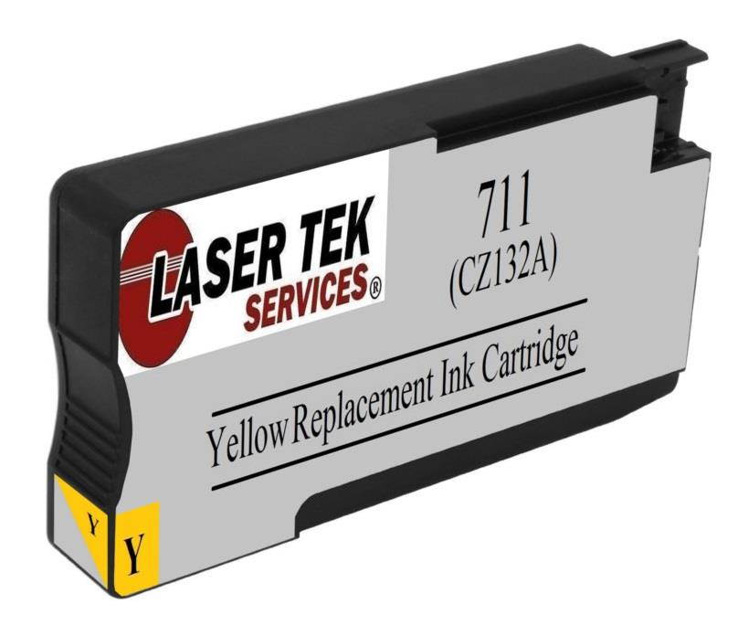 Laser Tek Services&reg; 12 Pack Remanufactured Replacement HP 711 Ink Cartridges(3  CZ133A, 3  CZ130A, 3  CZ131A, 3  CZ132A)