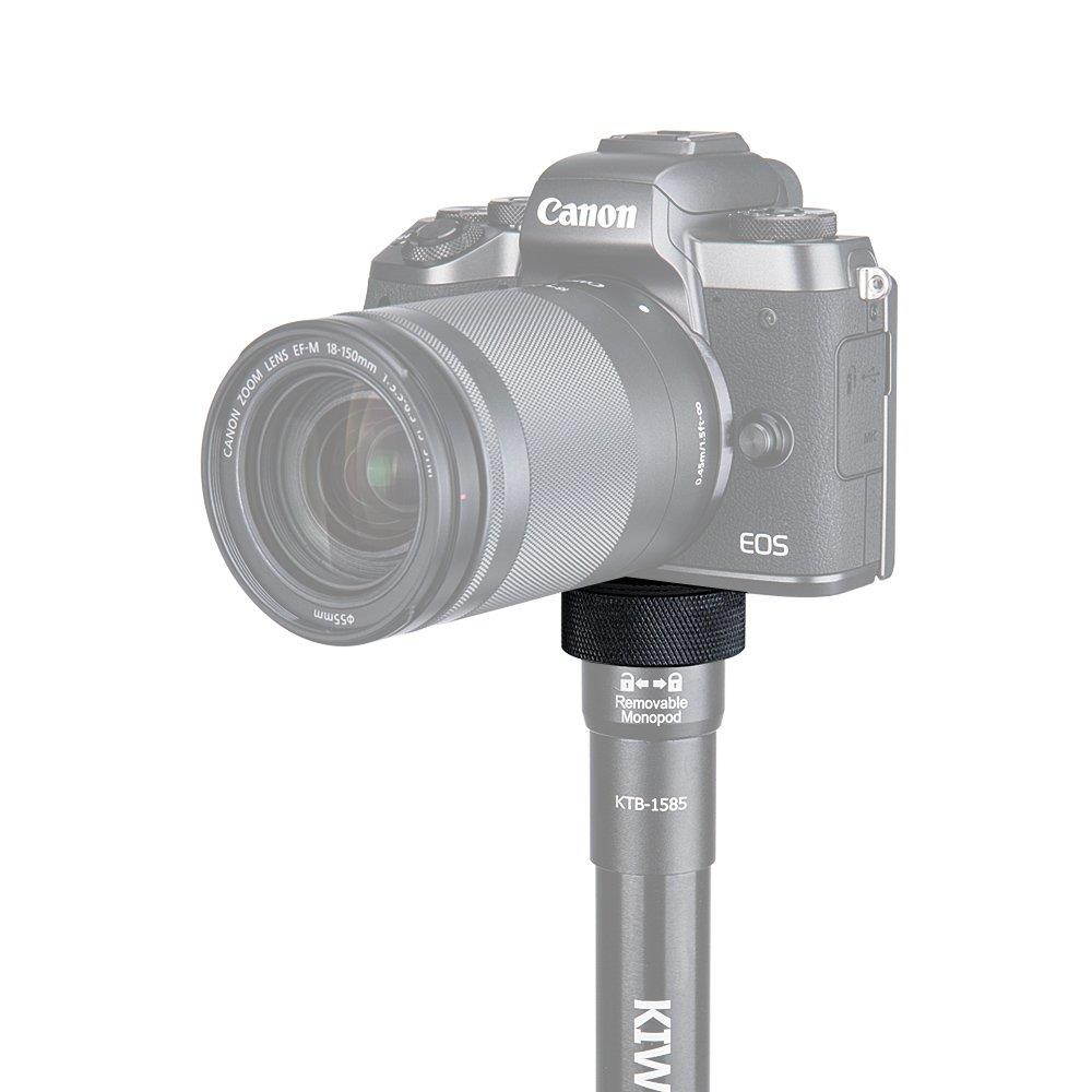 JJC Male 1/4"-20 to Female 3/8"-16 Threaded Screw Converter Adapter for Mounting Camera and Other Devices with Female 1/4"-20 Thread to Tripod, Monopod and Other Devices with Male 3/8"-16 Thread