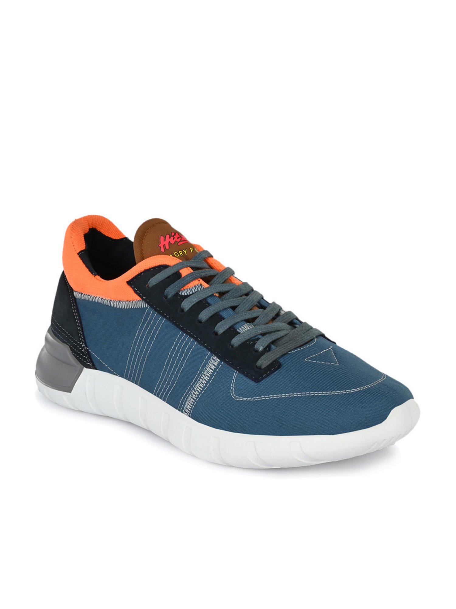 Hitz Men's Blue Casual Sneakers