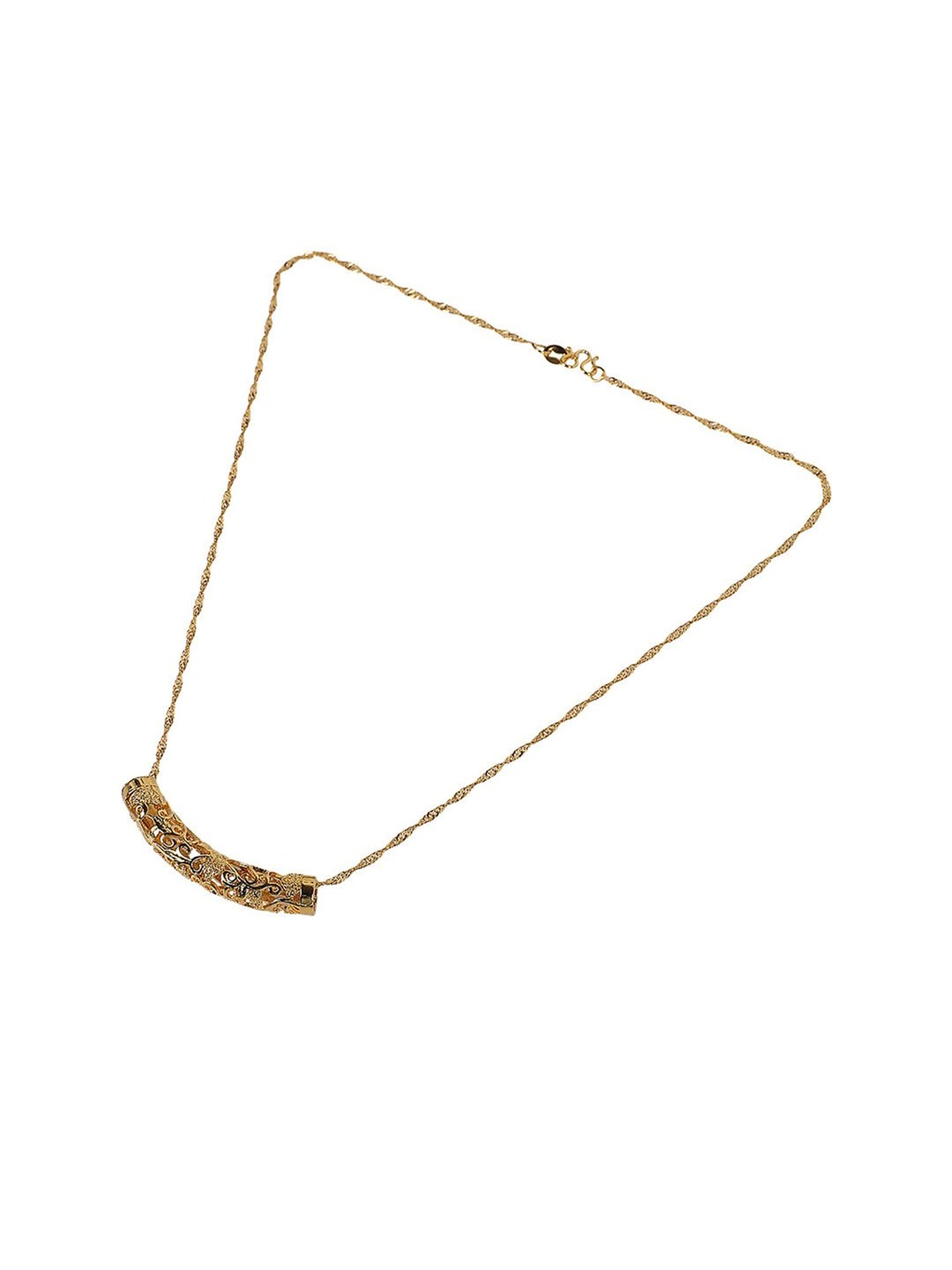 Ornate Jewels 92.5 Sterling Silver Red Ruby Necklace for Women