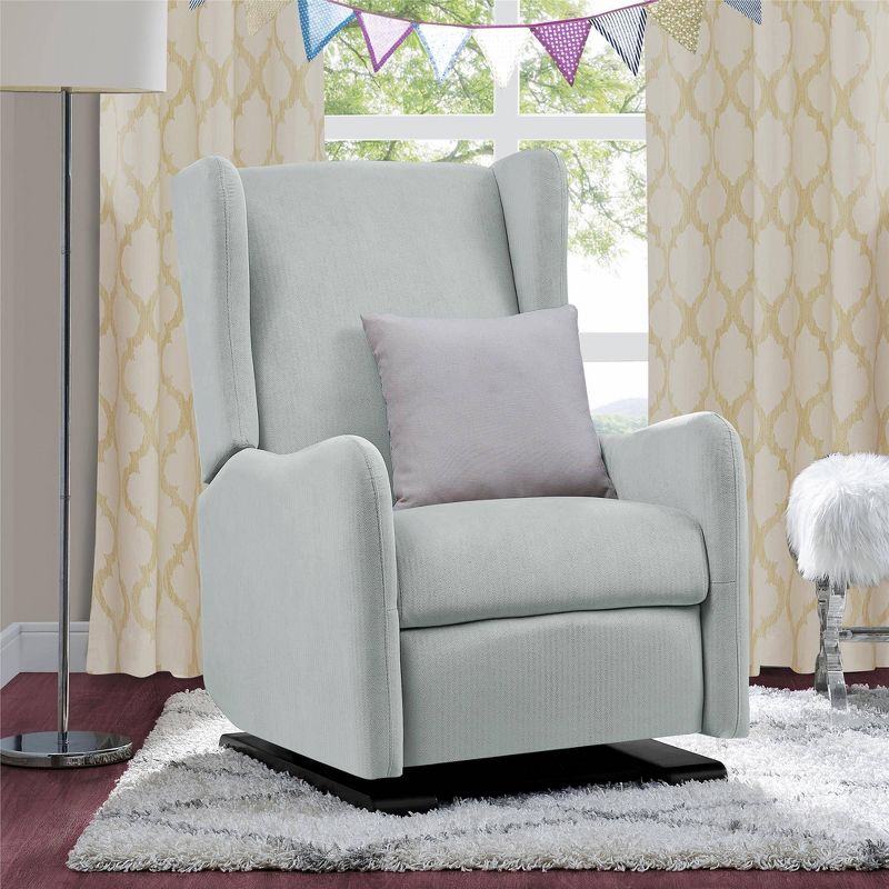 Baby Relax Poppy Gliding Recliner Gray