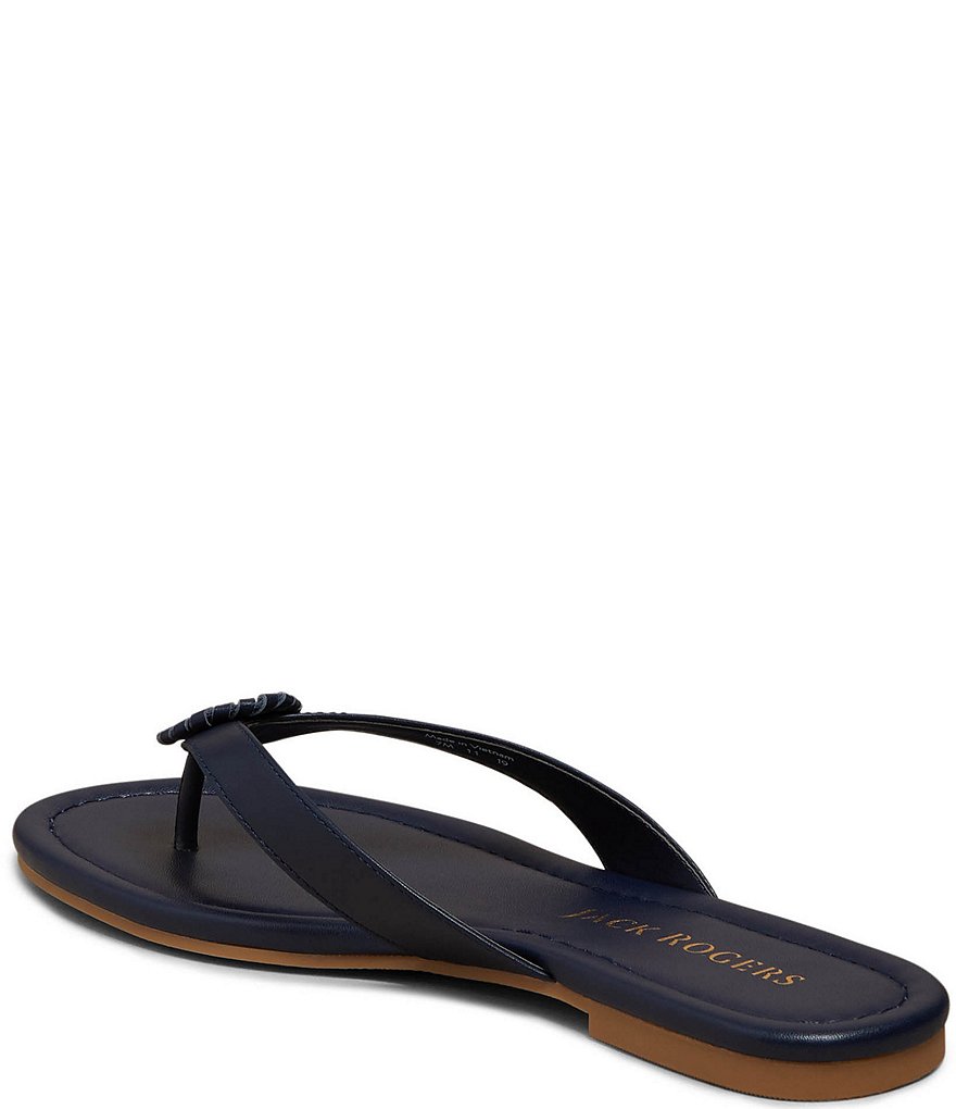 Jack Rogers Rowan Leather Rondelle Flip Flops