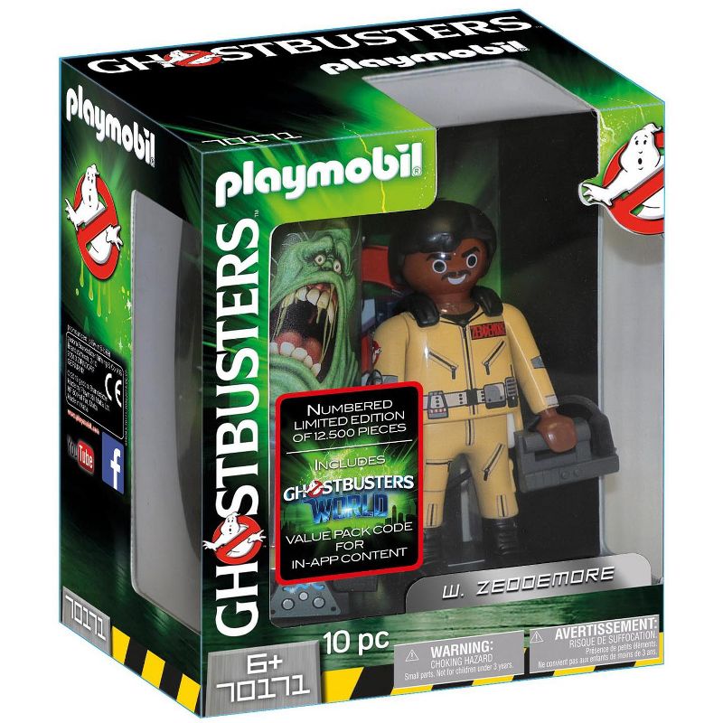 Playmobil Ghostbusters Collector's Edition W. Zeddemore