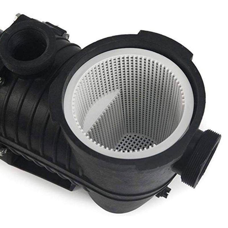 Blue Torrent AC 1500SR 1.5 HP Supreme 1.5 Inch Threaded Enclosed 115 Volt Self Priming Pool Pump with Cord for In-Ground Swimming Pools, Black