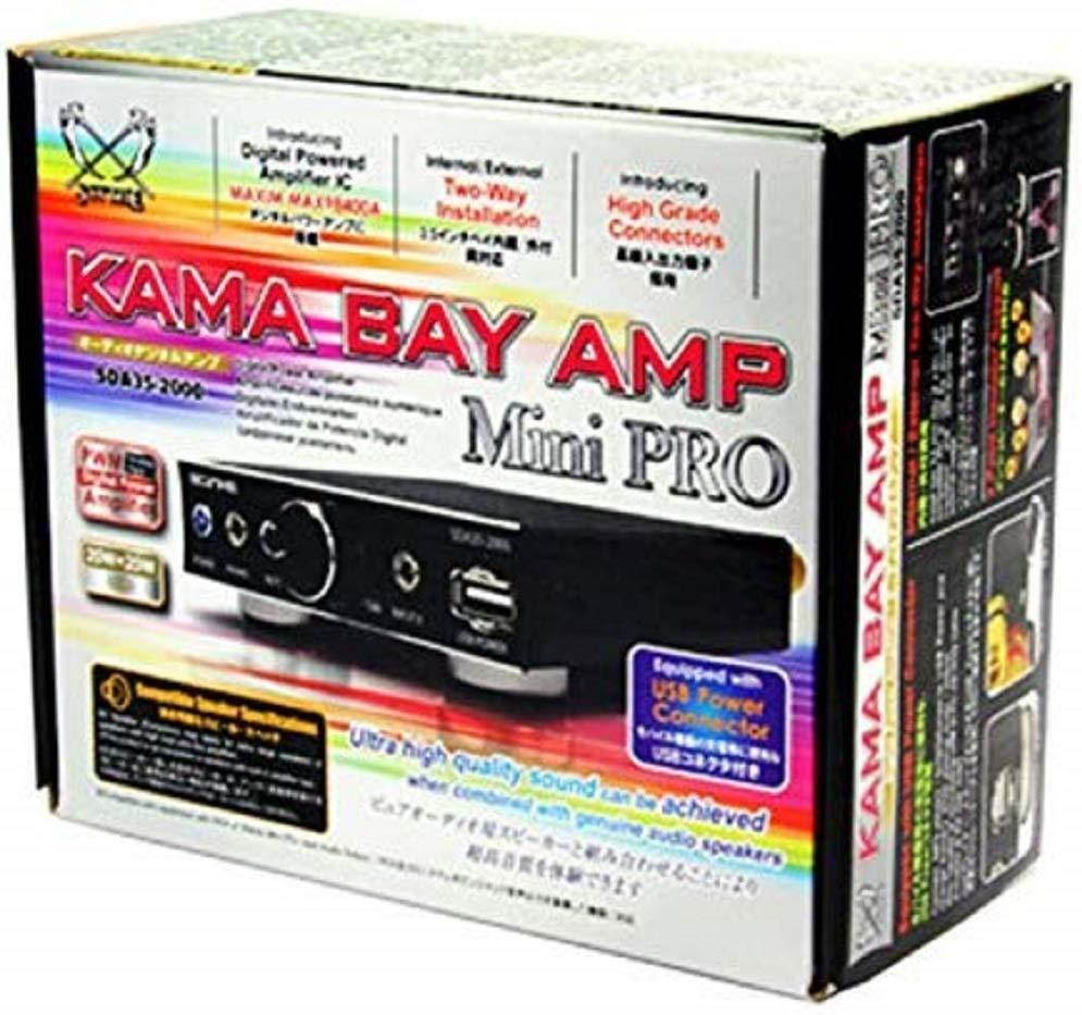SCYTHE Kama Bay Mini Pro, Stereo HiFi Audio Amplifier, 20W Dual Channels with AUX Input, DC Adapter Included