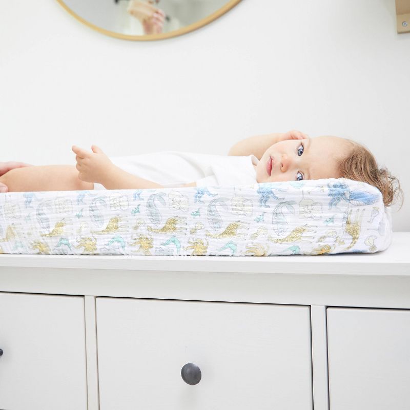 aden + anais Changing Pad Cover Natural History Species