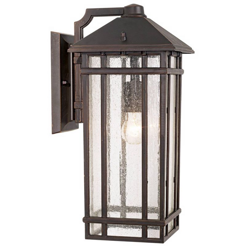 Kathy Ireland J du J Sierra Craftsman 16 1/2" High Outdoor Wall Light