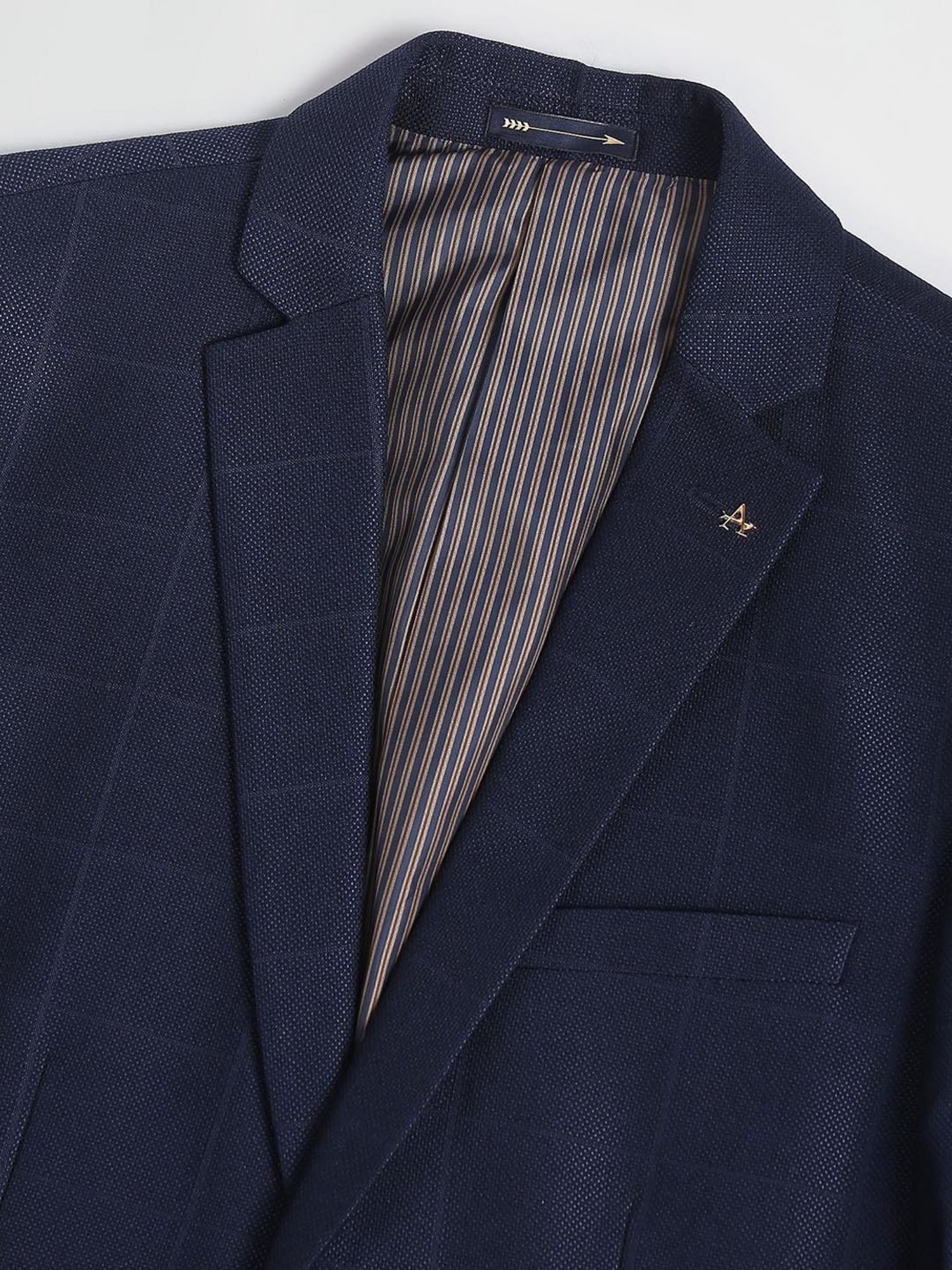 Arrow Blue Regular Fit Blazer
