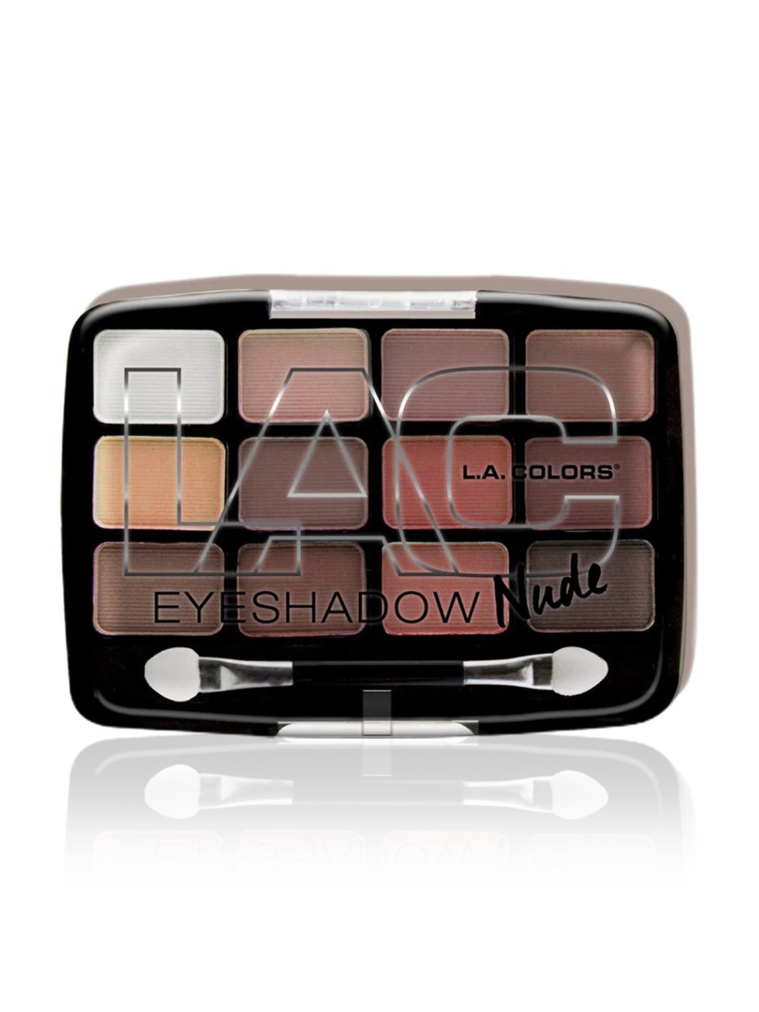 L.A. Colors 12 Color Eyeshadow Palette Traditional - 14 gm