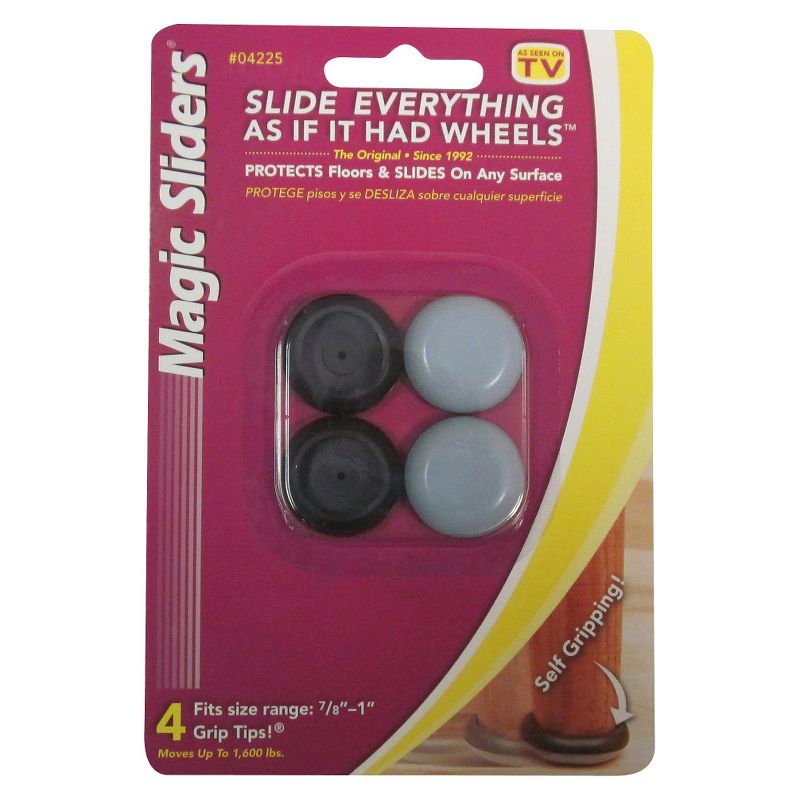 Magic Sliders Self-Gripping Tips 4-pk.