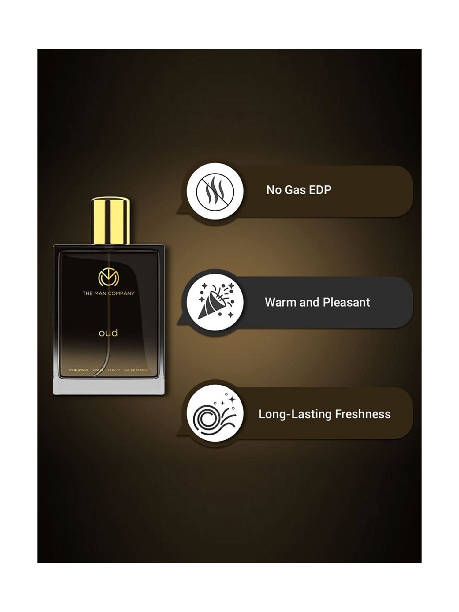 The Man Company Oud EDP for Men - 100 ml