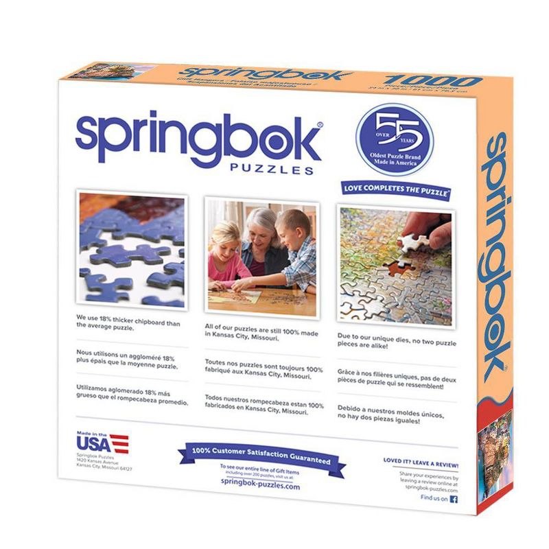 Springbok Cliff Hangers Puzzle 1000pc