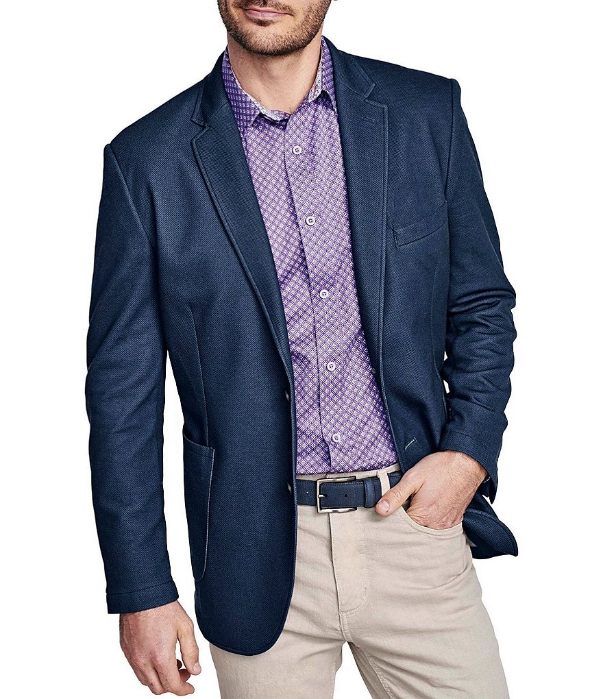 Johnston & Murphy Unlined Knit Blazer