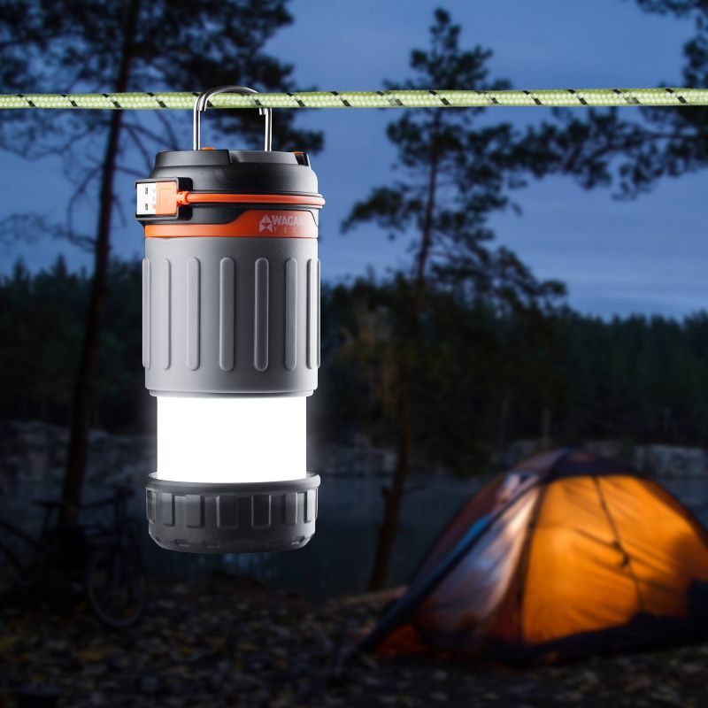 Wagan Brite-Nite Pop-Up USB LED Lantern - Gray