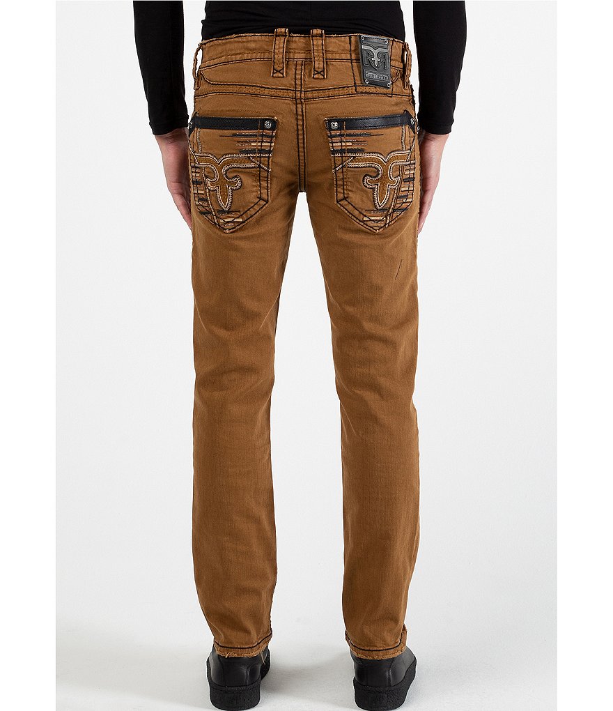 Rock Revival Kliner A210 Straight-Fit Denim Jeans