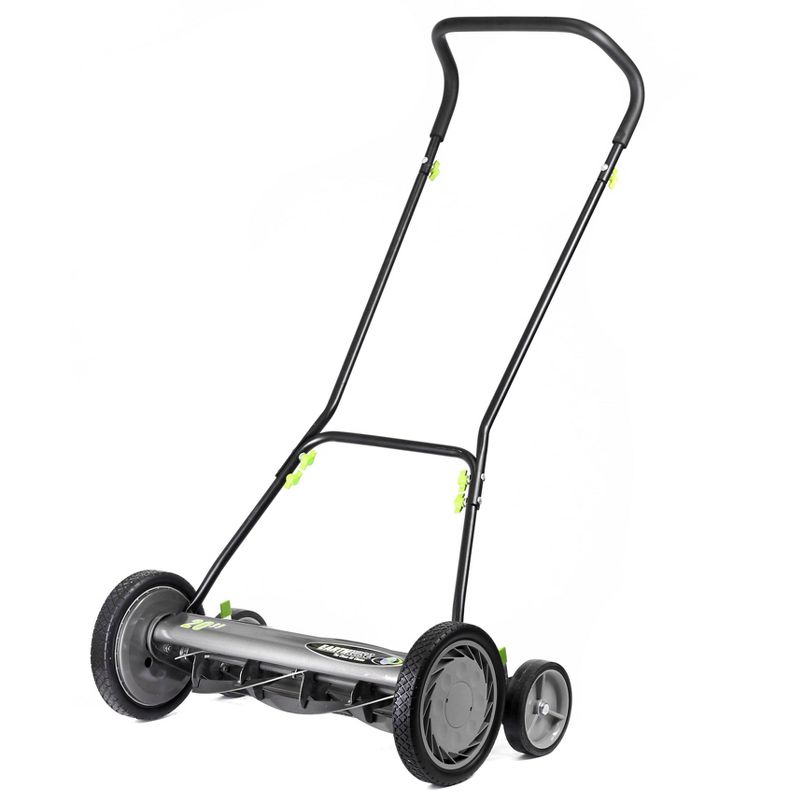 20" Reel Mower with Trailing Wheels - Earthwise