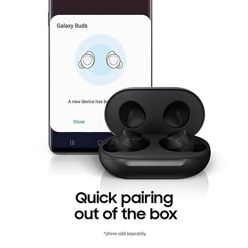 Galaxy Buds True Wireless Earbuds Black Renewed