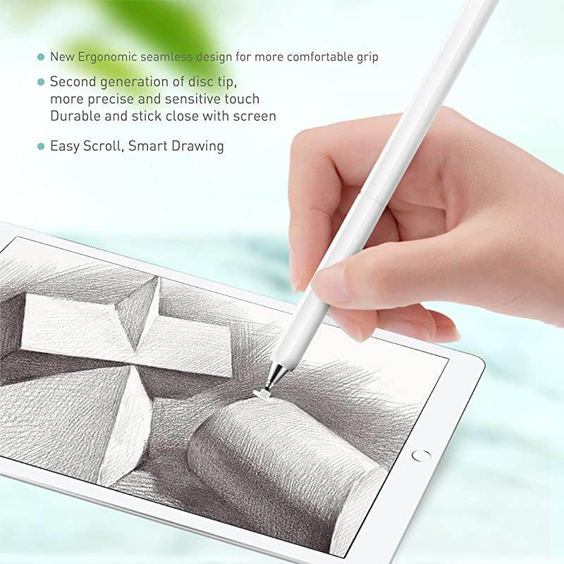 for iPad Universal High Sensitive Precision Capacitive Disc Tip Touch Screen Pen for iPhoneiPadProSamsungGalaxyTabletKindleiWatchNintendo Switch