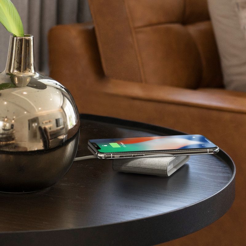 iOttie iON Wireless Mini Fast Charging Pad 7.5W 10W Qi Wireless Charger - Ivory