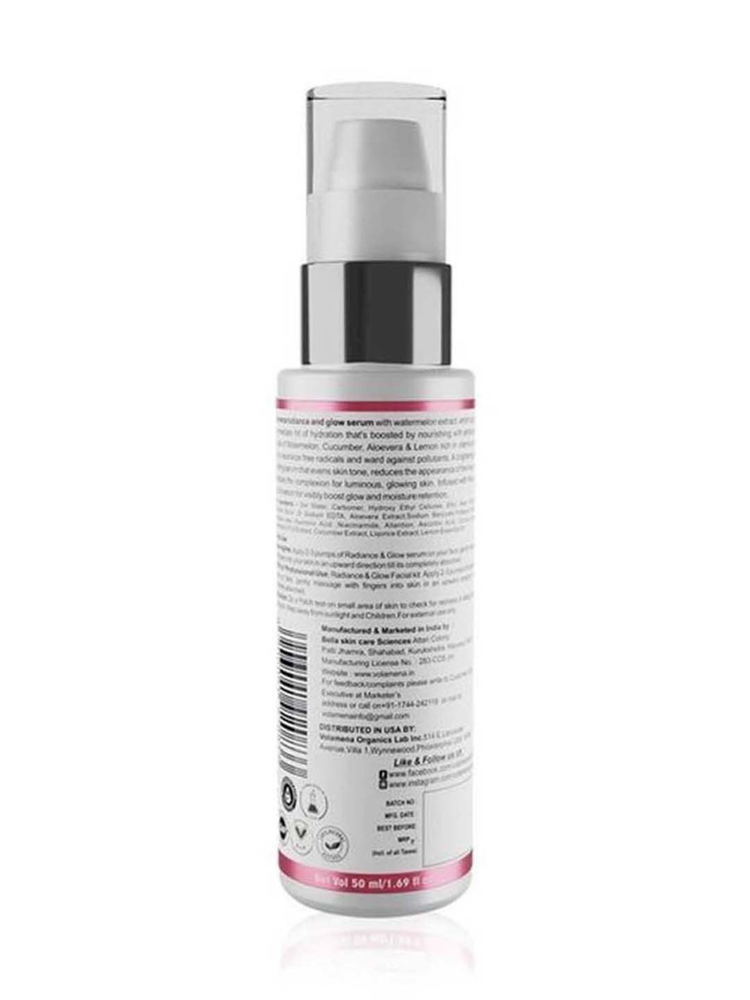 Volamena Radiance & Glow Watermelon Face Serum - 50 ml