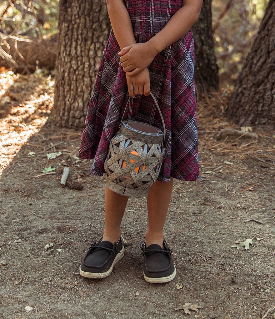 Hey Dude Girls' Wendy Linen Washable Slip-Ons (Youth)