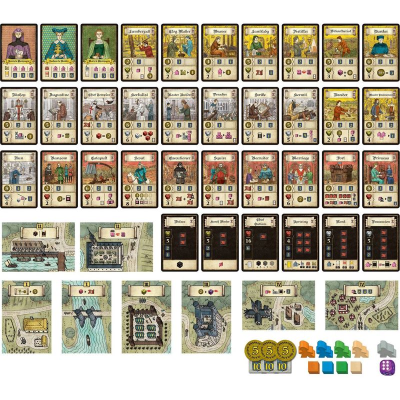 Pearl Games Troyes: The Ladies of Troyes Expansion