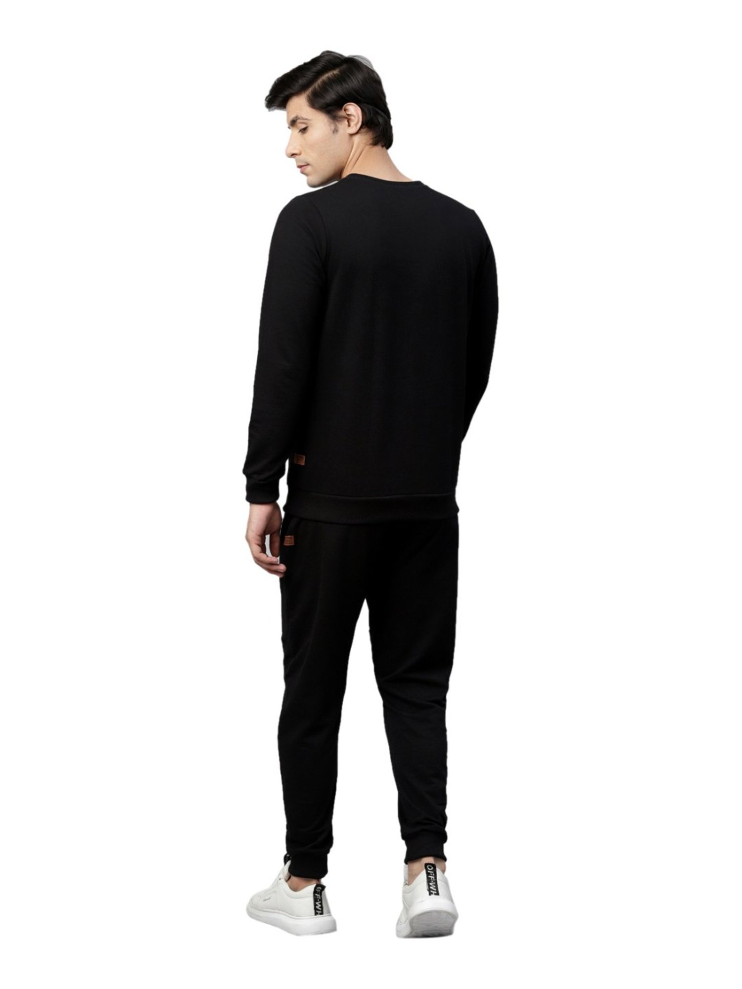Rigo Black Regular Fit Tracksuit
