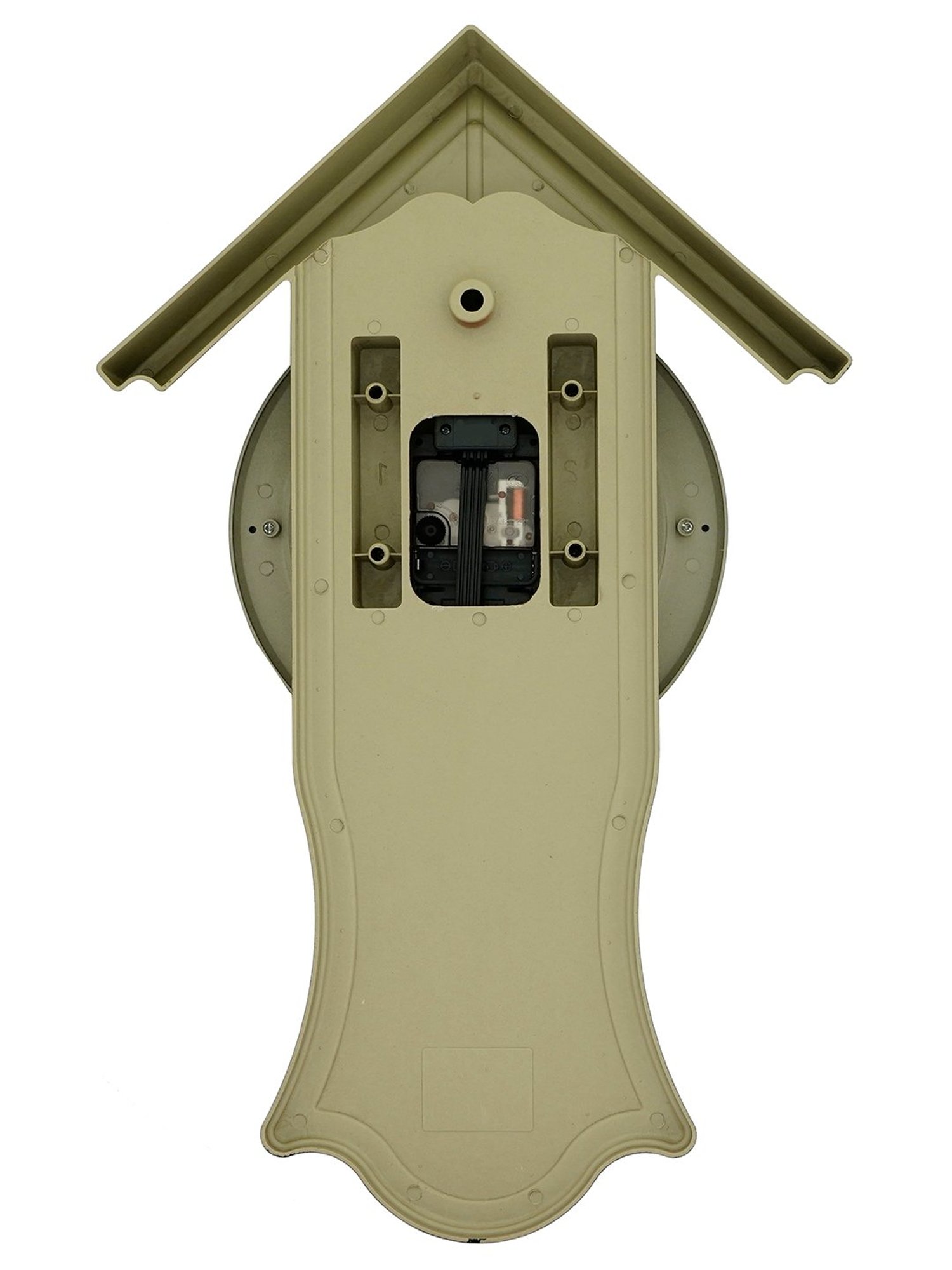 CHRONIKLE Black Plastic Wall Clock