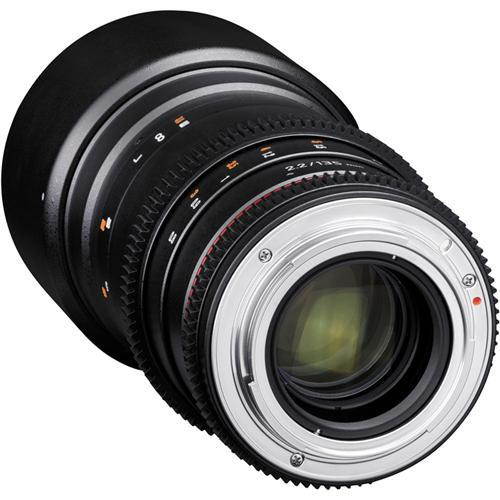 Rokinon 135mm T2.2 Cine DS Ultra Multi Coated Lens for Sony E-Mount #DS135M-NEX