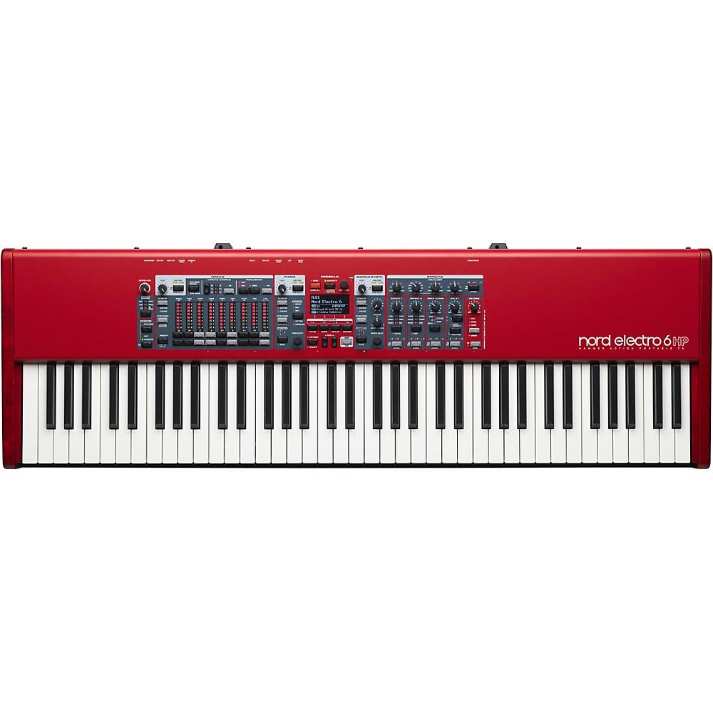 Nord Electro 6HP Keyboard with 73-Key Hammer-Action Keybed and Nine Drawbars