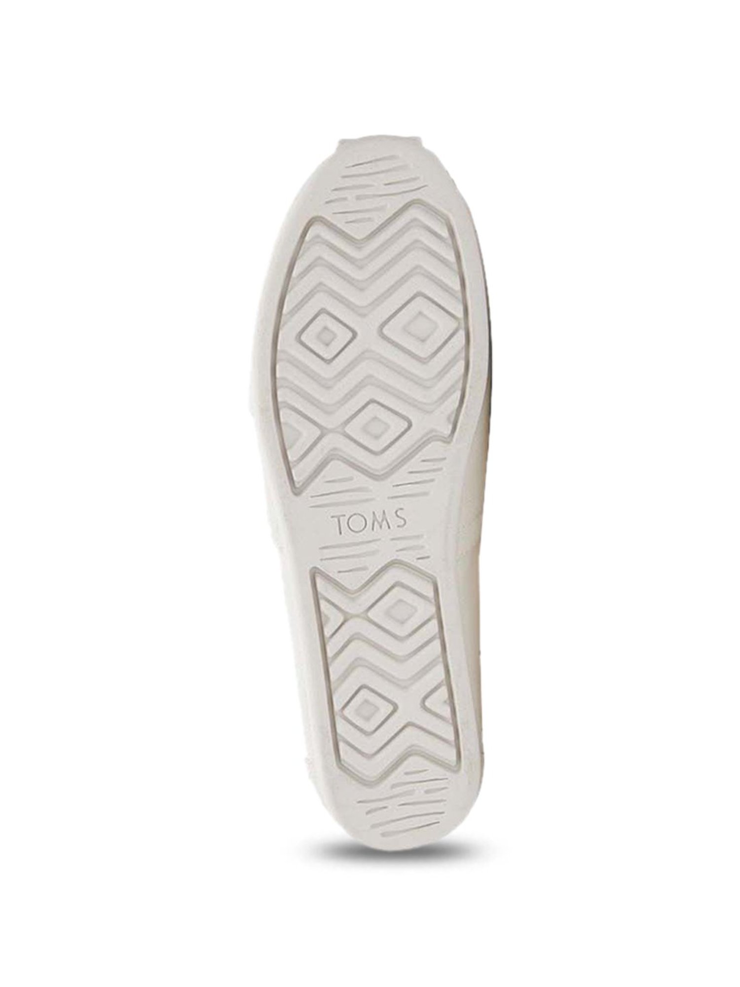 TOMS Women's White Casual Loafers