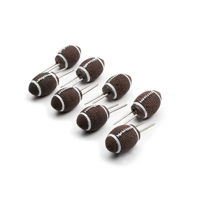8pk Football Corn Holders - Outset
