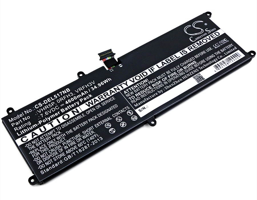 Battery Replacement for DELL Latitude 11 5175 Tablet Latitude 5175 Latitude 11 5179 Tablet Latitude 11 5175 Latitude 11 5179 VHR5P 0VHR5P T04E001 RFH3V XRHWG T04E 0RFH3V