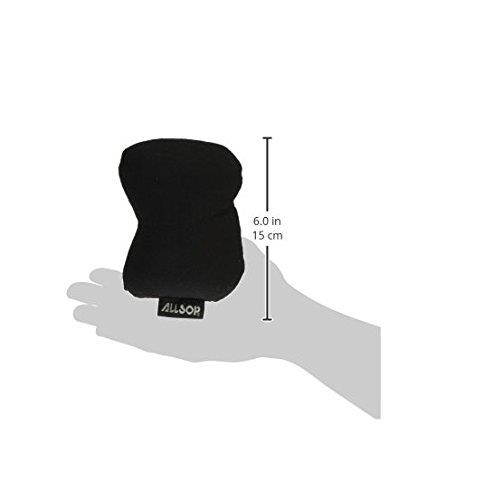 ALLSOP Comfortbead Wrist Rest for Mouse, Black (Case of 8)