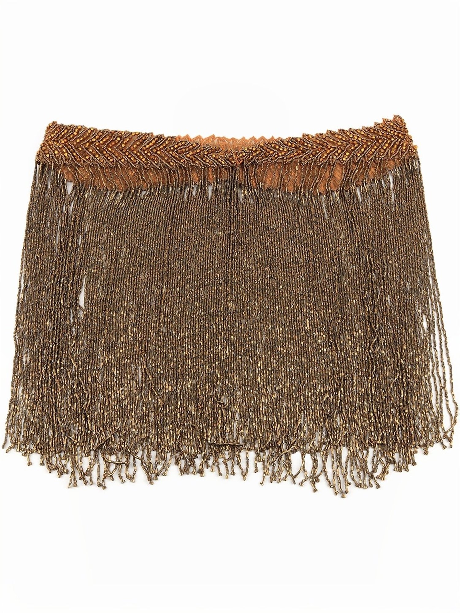 Odette Golden Embellished Fancy Cape