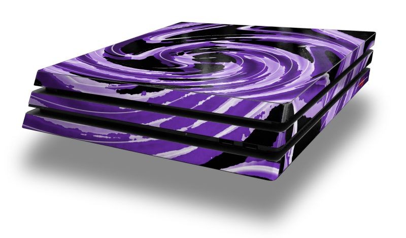 Alecias Swirl 02 Purple PS4 Pro Skin fits Sony Playstation 4 Console