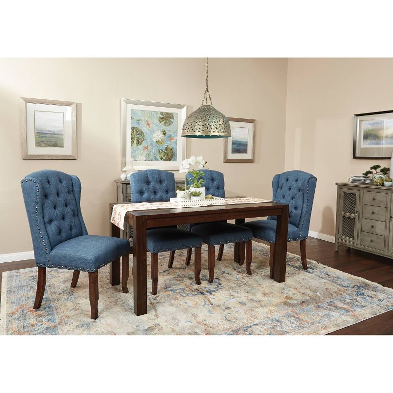 Chandler Dining Table Dark Oak - OSP Home Furnishings