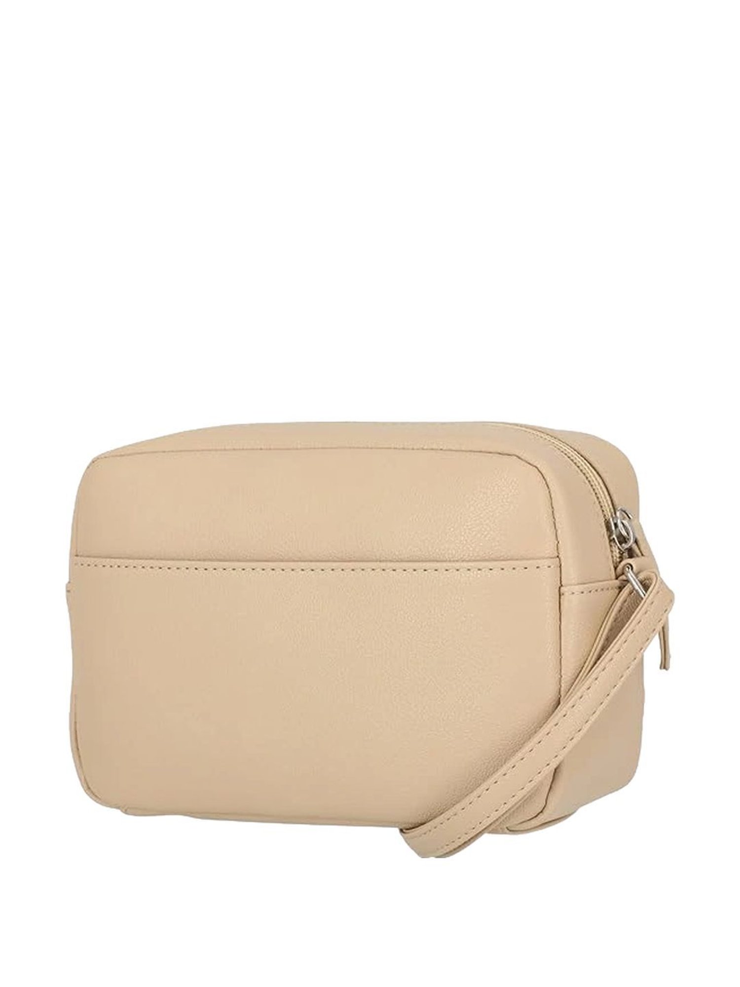 Nautica Beige Printed Medium Sling Handbag