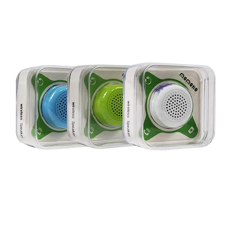 Mini Bluetooth Speaker Small Size but Great Sound QualityPhoto Selfie Button amp Answer Phone CallsBTS0011 Green