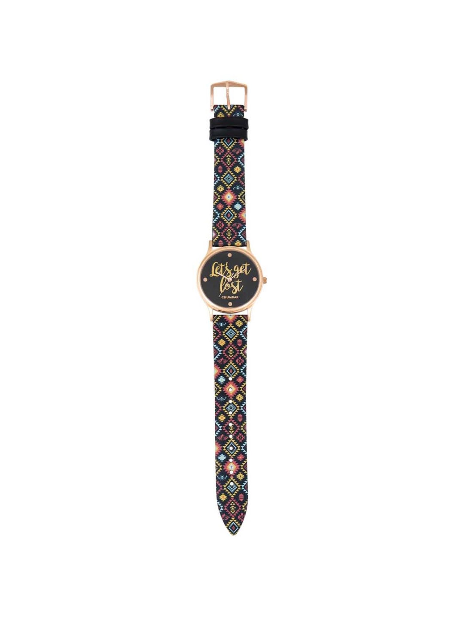 Chumbak QA7 Lets Get Lost Analog Watch for Women