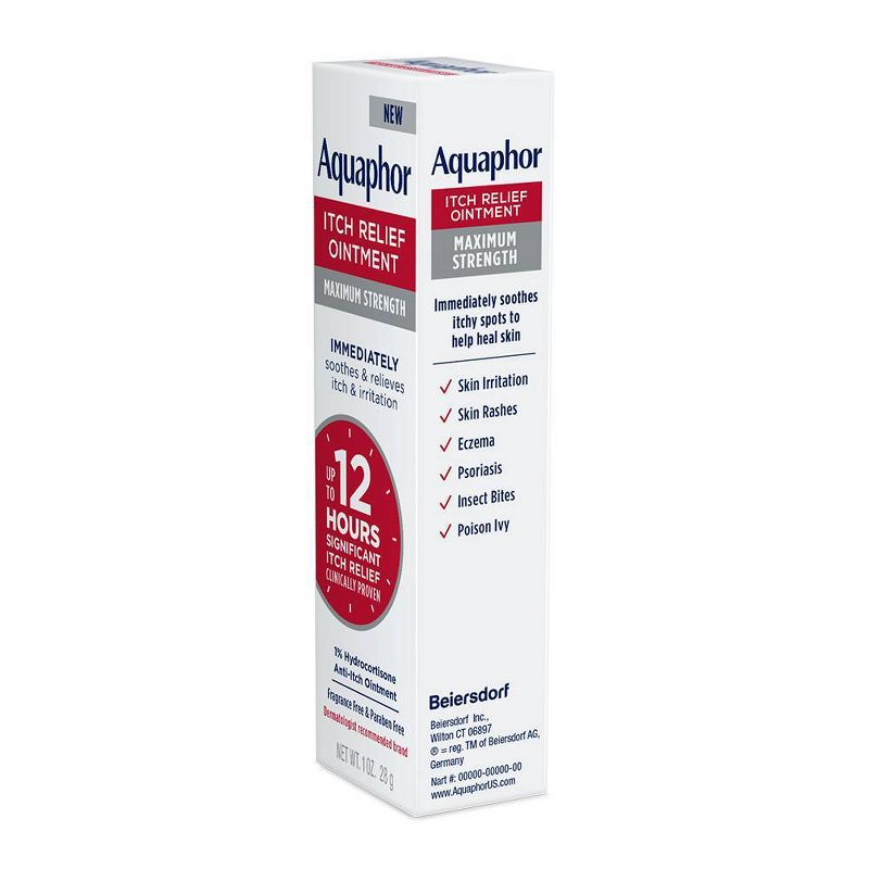 Aquaphor 1% Hydrocortisone Itch Relief Ointment - 1oz