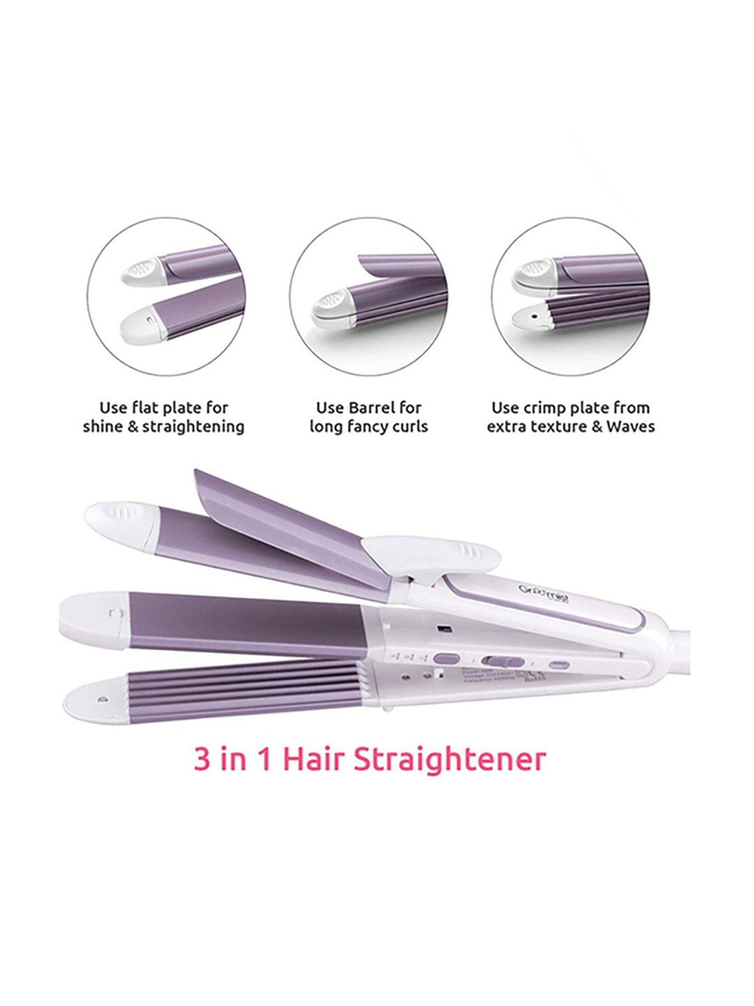 HNK Frizz Hair Crimper (Green)